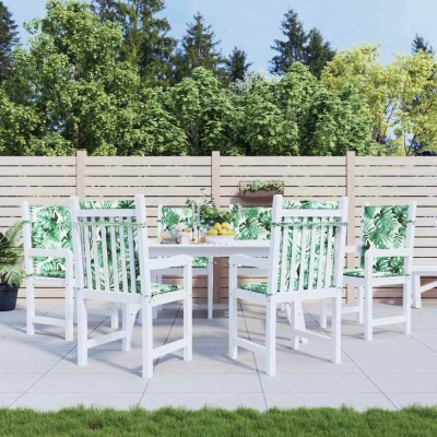 Perne pentru scaune Altele 6 pcs model frunze 100 x 50 x 3 cm foto