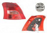 Stop spate lampa Toyota Yaris (Xp90) Hb, 01.2006-03.2009, spate, Stanga, Tip= Koito; P21W+PY21W+W5W; cu suport becuri, DEPO