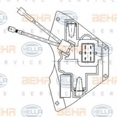 Rezistenta trepte aeroterma AUDI A4 Avant (8D5, B5) (1994 - 2001) HELLA 5HL 351 321-171