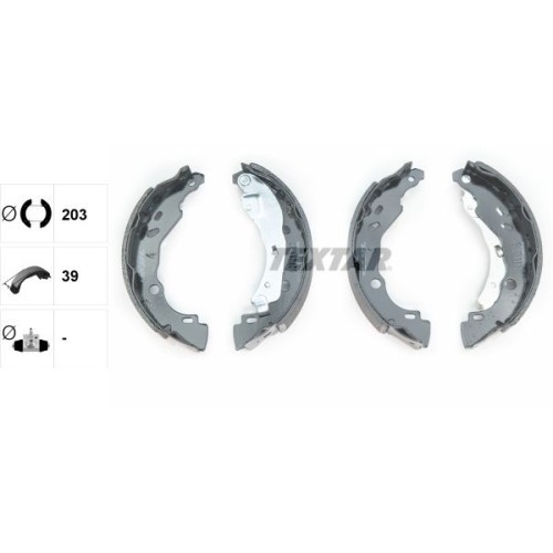 Textar Set saboti frana