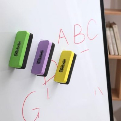 Burete magnetic whiteboard color, Deli foto