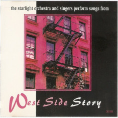 CD The London Starlight Orchestra & Singers ‎– West Side Story, original