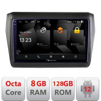 Navigatie Suzuki Swift 2017- 5960Pro-2179 Android Octa Core Qualcomm 2K Qled 8+128 DTS DSP 360 4G Optical CarStore Technology foto