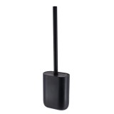Perie De Toaletă Ovala &ndash; Negru Compoziție Polirăsină + Pvc