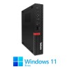 Mini PC Lenovo ThinkCentre M720q, Hexa Core i5-8500T, 240GB SSD, Win 11 Home