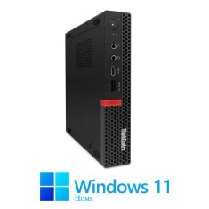 Mini PC Lenovo ThinkCentre M720q, Hexa Core i5-8500T, 240GB SSD, Win 11 Home foto