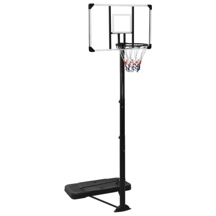 Gossi suport cos de baschet, transparent, 256-361 cm, policarbonat