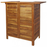 Masa de bar, 110 x 50 x 105 cm, lemn masiv de acacia GartenMobel Dekor, vidaXL