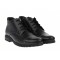 OFERTA MARIMEA 40 - Ghete barbati din piele naturala, imblanite, negre - L2079N