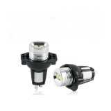 Set 2 becuri LED Marker Angel Eyes auto compatibil BMW Seria 3 E90 E91 LCI facelift fara xenon 6W alb xenon 6000K canbus Cod: A.E.3403