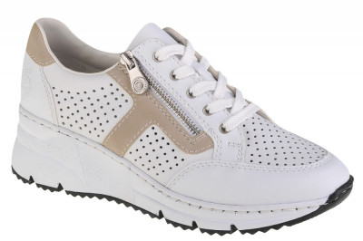 Pantofi pentru adidași Rieker Sneakers N6304-80 alb foto