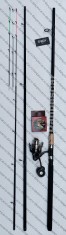 SET FEEDER Lanseta PROFL SPIRADO Feeder 3,90m + Mulineta FEEDER QFC4000 si fir
