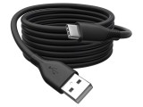 Cablu USB 2.0 DIGITUS USB A la USB C, 1m, negru, ecranat, 24AWG, 60W, 3A