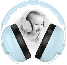 Casti Antifonice Pentru Bebelusi si Copii 3-48 luni WePro Store, Clasica Superioara, Model Ajustabil, Protectie Auditiva in medii Zgomotoase, Anulare