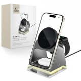 Incarcator Retea Wireless Tech-Protect QI15W-A43 3in1, 15W, 1.67A, Negru