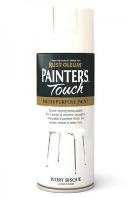 Vopsea Spray Painter&amp;rsquo;s Touch Satin Bej Deschis / Ivory Silk 400ml foto