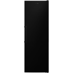 Frigider cu o usa Heinner HF-V401NFBKE++, 389 l, No Frost, Clasa E, Control electronic, Iluminare LED, H 186 cm, Negru