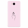 Husa silicon pentru Huawei Y5 2017, Simple Love