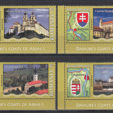 ROMANIA 2010 LP 1863 STEMELE DUNARII I SERIE MNH