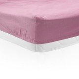 Cearceaf de pat cu elastic, 90x200 cm, ROZ, Heinner