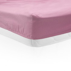 Cearceaf de pat cu elastic, 90x200 cm, ROZ