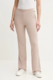 BOSS pantaloni de trening culoarea bej, uni, 50540057