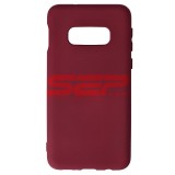 Husă Silicon Burgundy Samsung Galaxy S10e - Calitate Premium, Tip Original