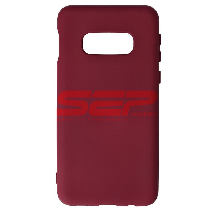 Toc silicon High Copy Samsung Galaxy S10e Burgundy