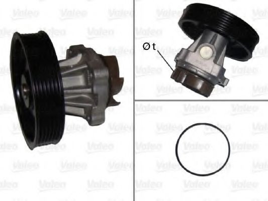 Pompa apa FIAT GRANDE PUNTO (199) (2005 - 2016) VALEO 506716