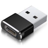 Cumpara ieftin Adaptor mini USB tip C la USB, viteza rapida de transfer - Negru