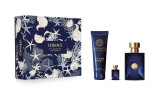 Versace Dylan Blue - Set Cadou (Apa de Toaleta 100 ml + Apa de Toaleta 5 ml + Gel de dus 10 ml), Barbati