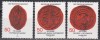 Germania 1977 -Aniversari ale Universităților Mainz,T&uuml;bingen,Marburg,3 Serii,MNH, Nestampilat