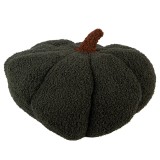 Cumpara ieftin Dovleac Halloween decorativ poliester verde inchis maro &Oslash; 35x22 cm