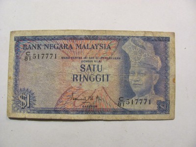 CY - Ringgit 1972 Malaysia Malaezia foto