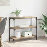 VidaXL Dulap pentru cărți Stejar Artizanal 80 x 33 x 70,5 cm 881109