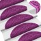 Gossi covorase pentru trepte scara, 15 buc., violet, 65 x 21 x 4 cm