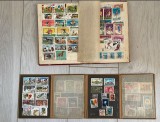 Lot 2 clasoare (unul mare, altul mic) cu timbre majoritatea romanesti dar si straine din perioada 1960 - 1989, comunism, tari socialiste, propaganda
