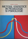 METODE STATISTICE IN PEDAGOGIE SI PSIHOLOGIE-ANDREI NOVAK