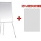 FLIPCHART MAGNETIC SMART 70x100 cm + HARTIE FLIPCHART 70x100 cm, 20 coli/top