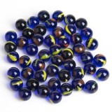 Bile din sticlă, 15mm, 50 buc, Albastre, CMCLASS