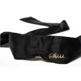 Bijoux Indiscrets-Shhh Mască din Satin cu Mesaje-Silentios