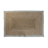 Covor DKD Home Decor Verde Maro Deschis Natural Scandi 160 x 230 x 1 cm
