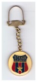 Breloc Steaua Bucuresti, model plastifiat, impecabil, Romania de la 1950