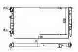 NRF 58135 Radiator, racire motor