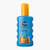 Nivea Spray de protecție solară Sun Protect &amp; Bronze SPF 50+ 200 ml