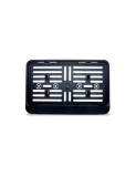 Suport numar inmatriculare Moto Negru 240x130mm