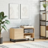 Gossi dulap pentru discuri stejar sonoma 85x38x48 cm lemn prelucrat