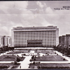 AMS - ILUSTRATA/VEDERE 1060 BUCURESTI - PIATA GARII DE NORD, 1964, CIRCULATA