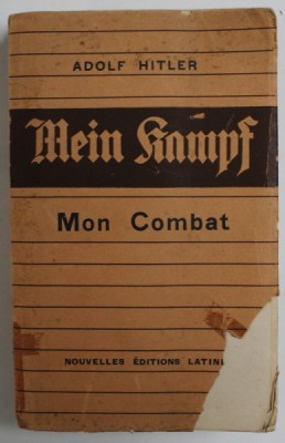 MEIN KAMPF (MON COMBAT ) par ADOLF HITLER , EDITIE IN LIMBA FRANCEZA , 1934 foto