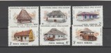 ROMANIA 1986 Semicentenarul Muzeului Satului Serie 6 val.LP.1162 MNH**